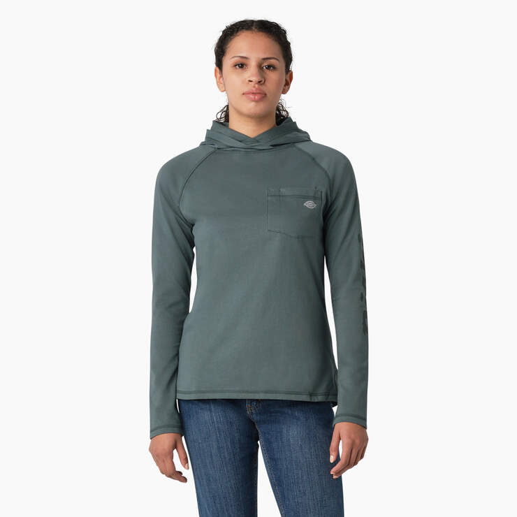 Women's Cooling Performance Sun Shirt - Lincoln Green (LN) image number 1