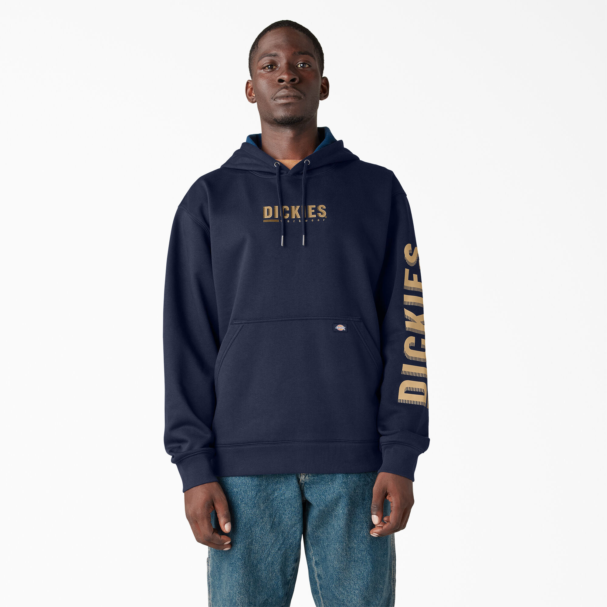 Dickies hoodie navy hotsell
