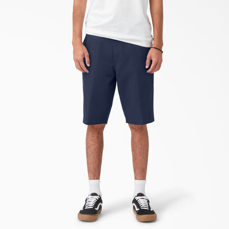 FLEX Skateboarding Slim Fit Shorts, 11&quot; - Ink Navy &#40;IK&#41;