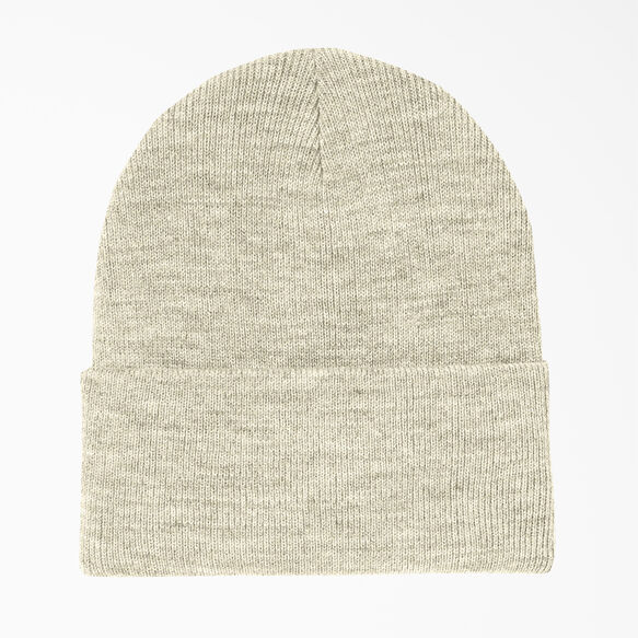 Cuffed Knit Beanie - Oatmeal Heather &#40;ZO1&#41;