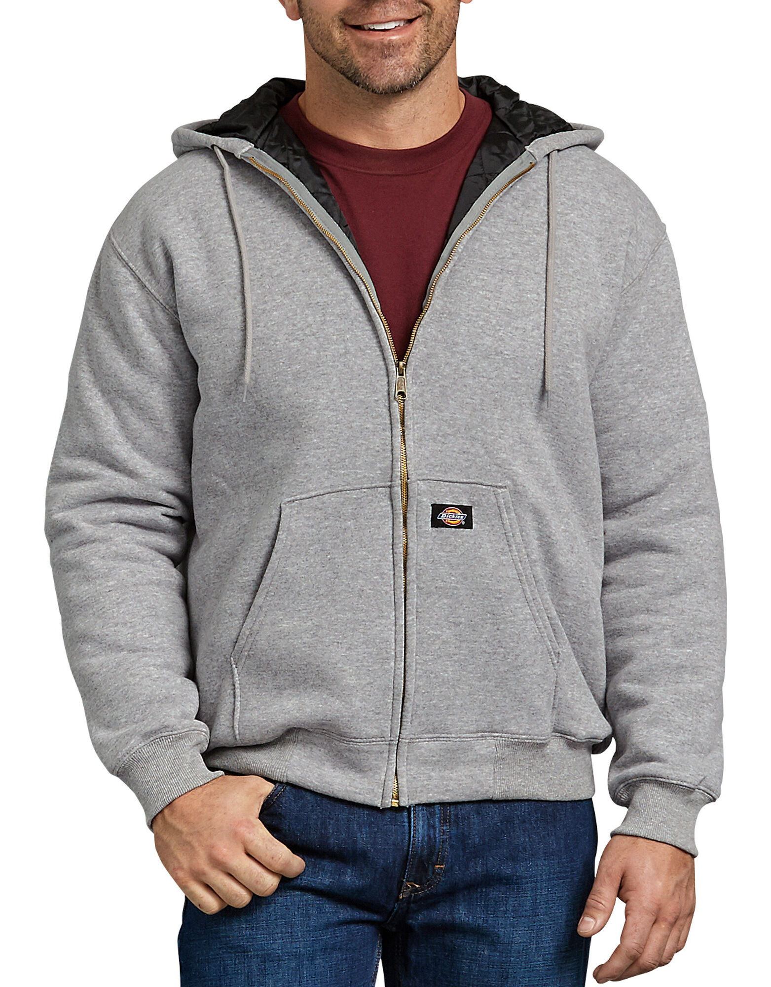 Heavyweight Fleece Hoodie | Quilted Sweater | Dickies