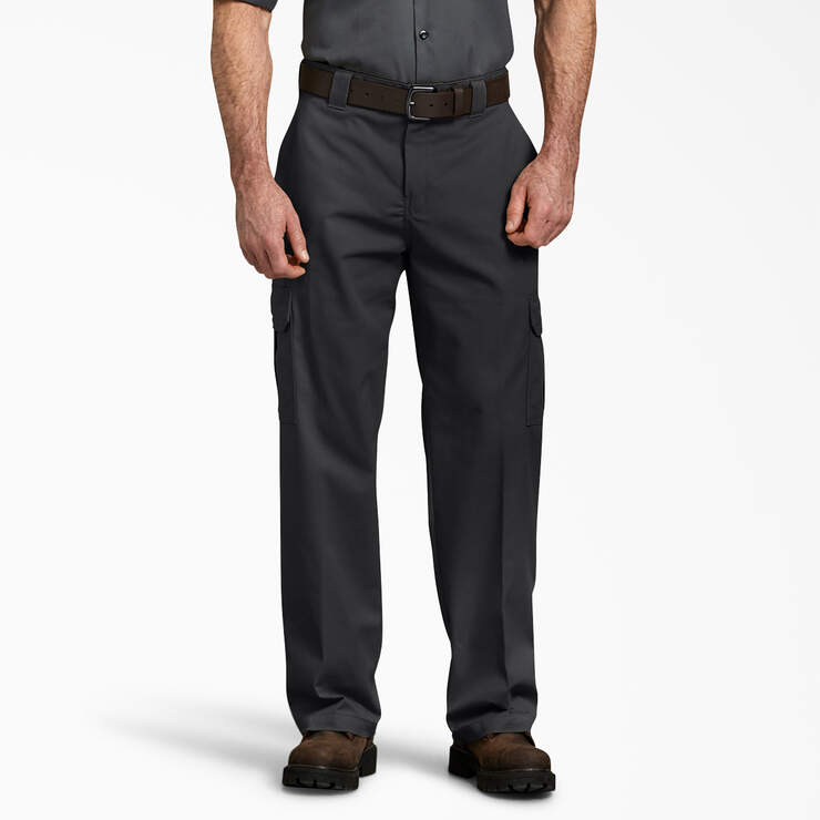 FLEX Relaxed Fit Cargo Pants - Black (BK) image number 1
