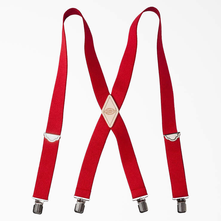 Work Suspenders - Red (RD) image number 1