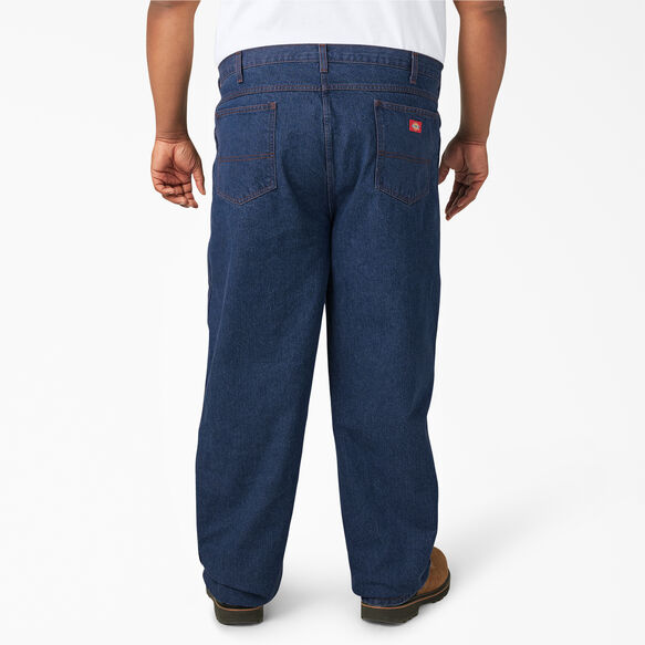 Regular Straight Fit Jeans - Stonewashed Indigo Blue &#40;SNB&#41;