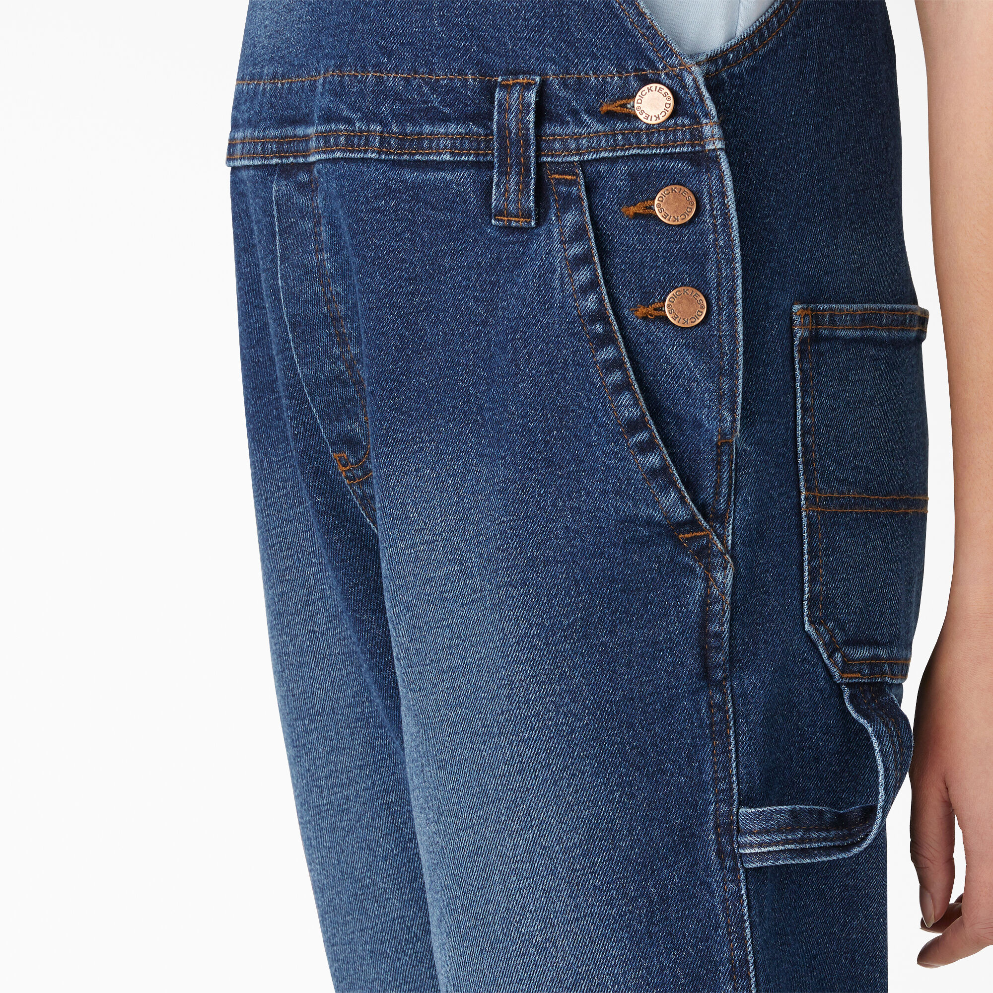 Ladies cheap boyfriend dungarees