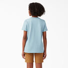 Women&#39;s Heavyweight Short Sleeve Pocket T-Shirt - Dockside Blue &#40;DU1&#41;