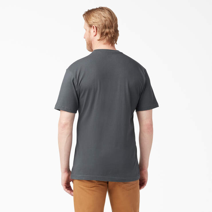 Lightweight Short Sleeve Pocket T-Shirt - Charcoal Gray (CH) image number 2