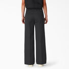 Women&#39;s Regular Fit Wide Leg Work Pants - Stonewashed Black &#40;SBK&#41;