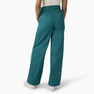 Women&#39;s Stonewashed Wide Leg Work Pants - Deep Lake &#40;DL2&#41;
