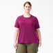 Women&#39;s Plus Size Cooling Short Sleeve T-Shirt - Festival Fuchsia &#40;F2F&#41;
