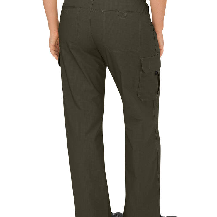 Women's Stretch Ripstop Tactical Pants - Dark Green (GC) image number 2