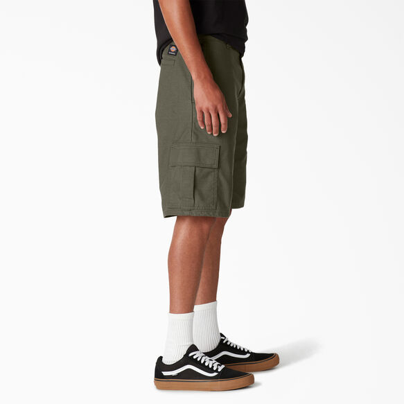 Dickies Skateboarding Cargo Shorts, 11&quot; - Moss Green &#40;MS&#41;