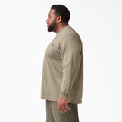 Heavyweight Long Sleeve Pocket T-Shirt - Desert Sand &#40;DS&#41;