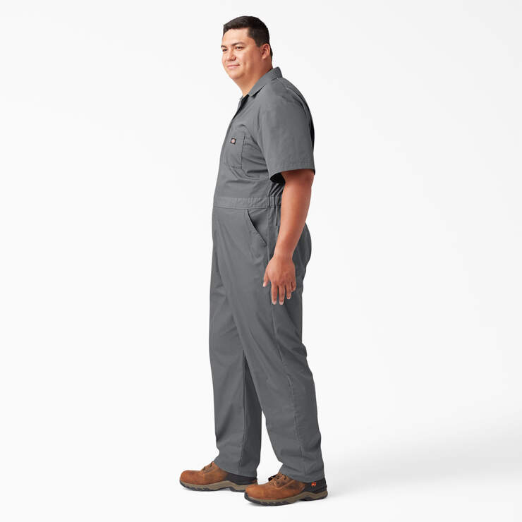 Short Sleeve Coveralls - Gray (GY) image number 6