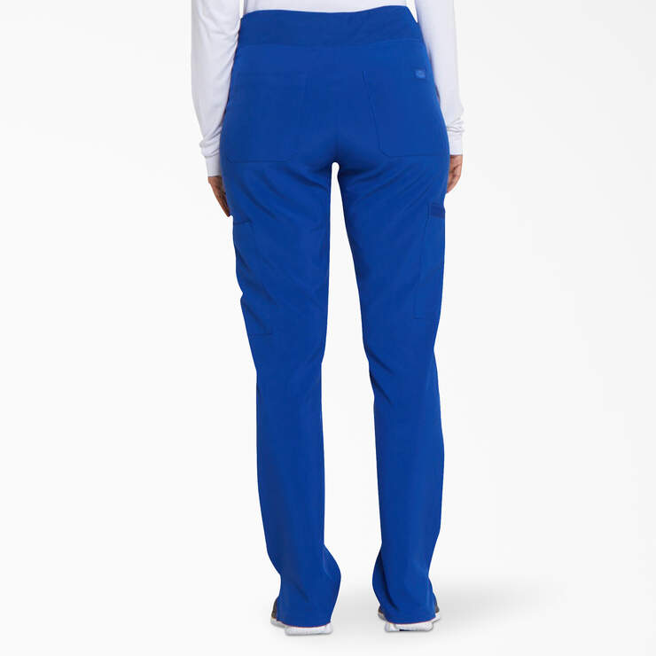 Women's EDS Essentials Cargo Scrub Pants - Galaxy Blue (GBL) image number 2