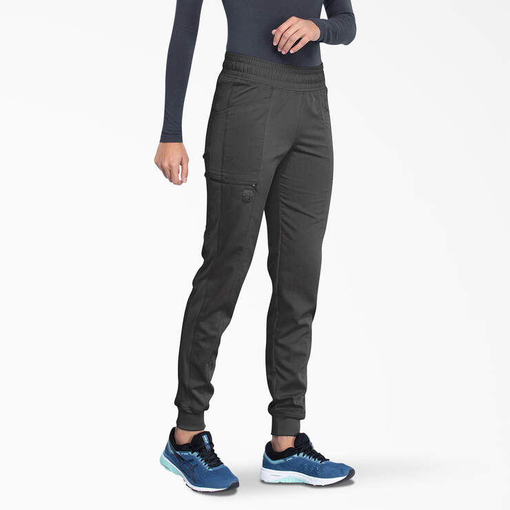 Women's Balance Jogger Scrub Pants - Pewter Gray (PEW) image number 4