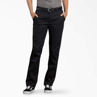 Women's FLEX Slim Fit Pants - Black (BK)
