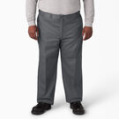 Loose Fit Double Knee Work Pants - Charcoal Gray &#40;CH&#41;
