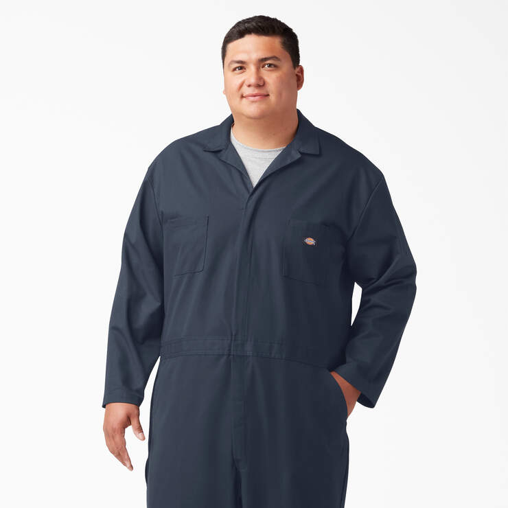 Long Sleeve Coveralls - Dark Navy (DN) image number 8