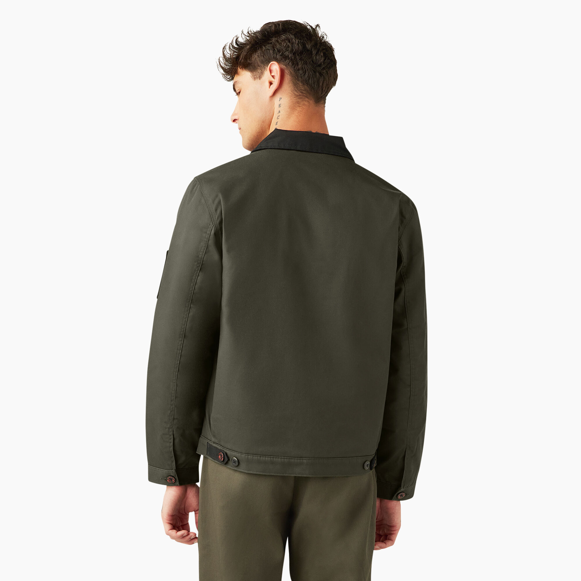 Dickies olive green jacket sales