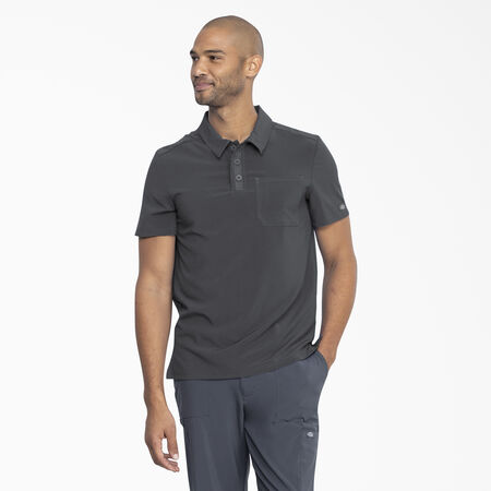 Men&#39;s EDS Essentials Medical Polo Shirt - Pewter Gray &#40;PEW&#41;