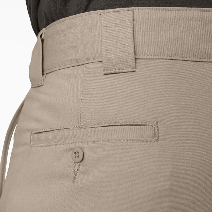 Slim Fit Tapered Leg Multi-Use Pocket Work Pants - Desert Sand (DS) image number 6