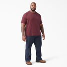 Cooling Short Sleeve Pocket T-Shirt - Burgundy Heather &#40;BYH&#41;