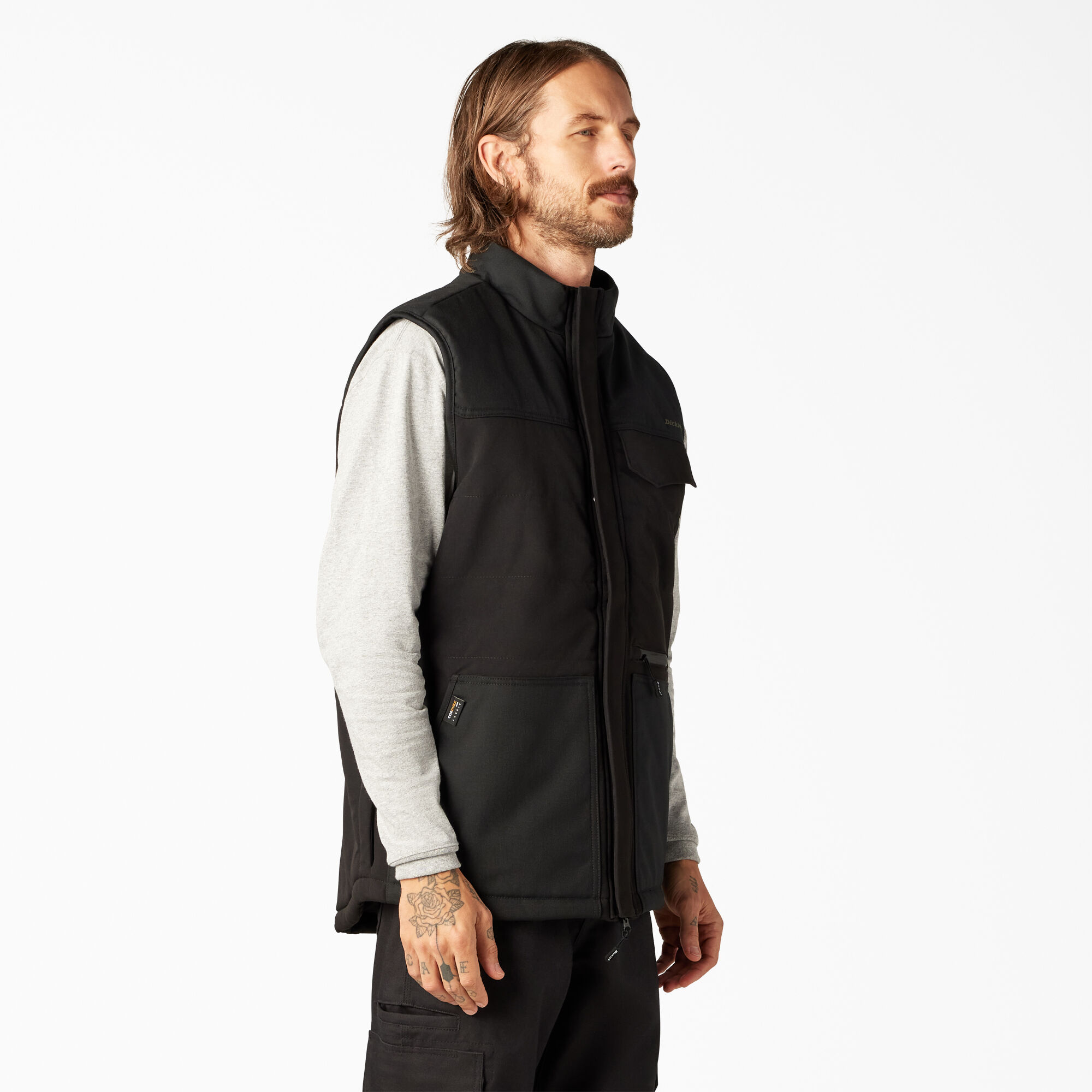Workwear vest clearance black