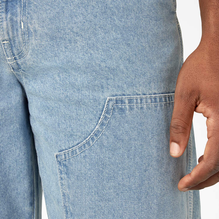 Madison Double Knee Jeans - Vintage Denim Wash (C15) image number 8