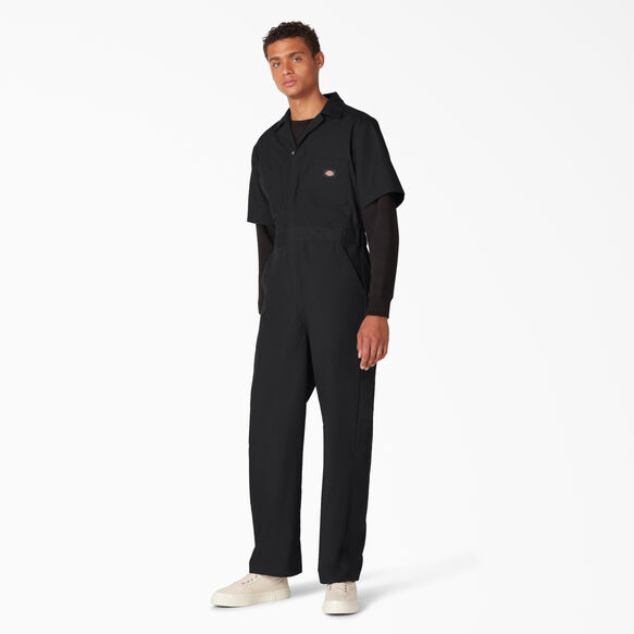 Short Sleeve Coveralls - Black &#40;BK&#41;