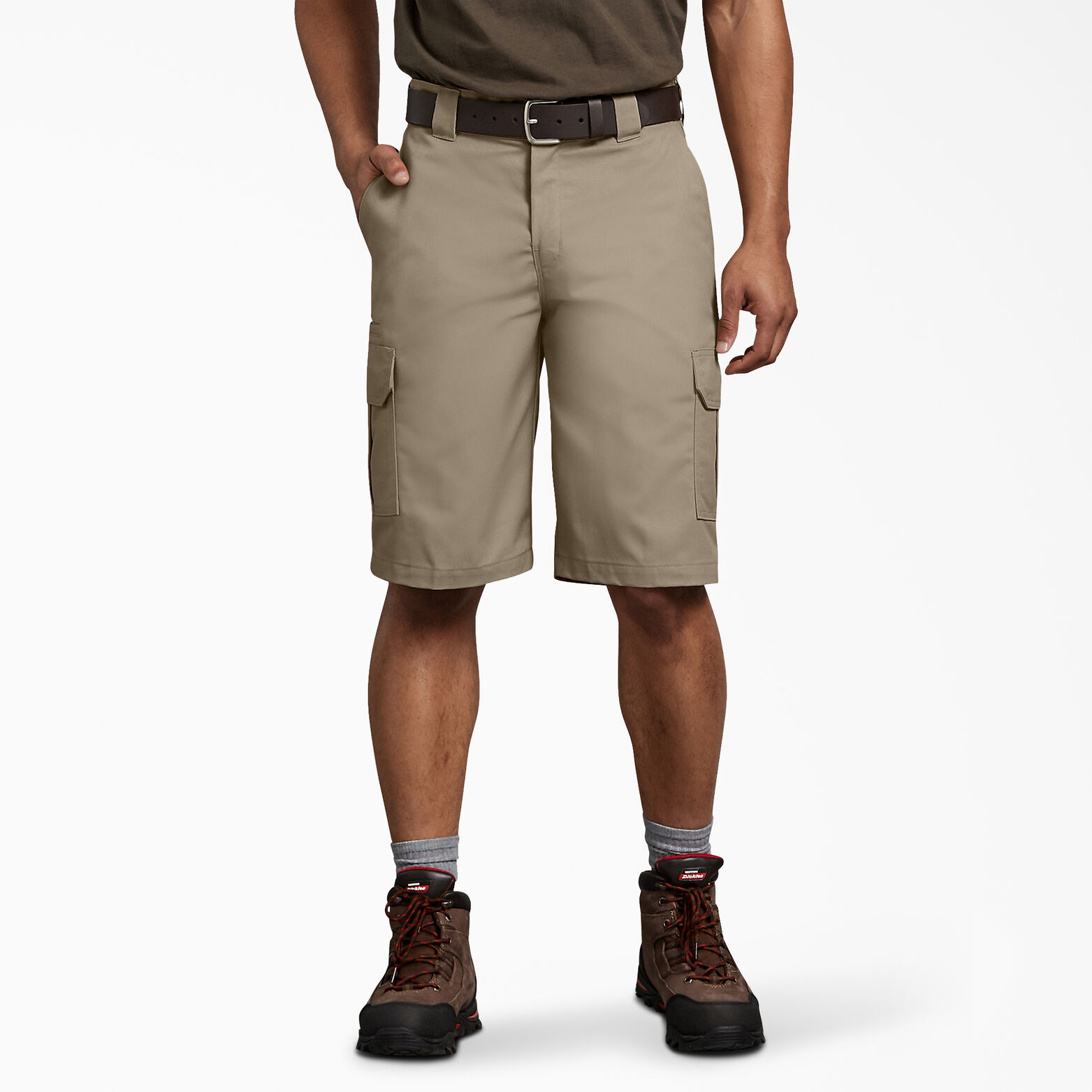 Men's Cargo Shorts Desert Khaki | Flex 11