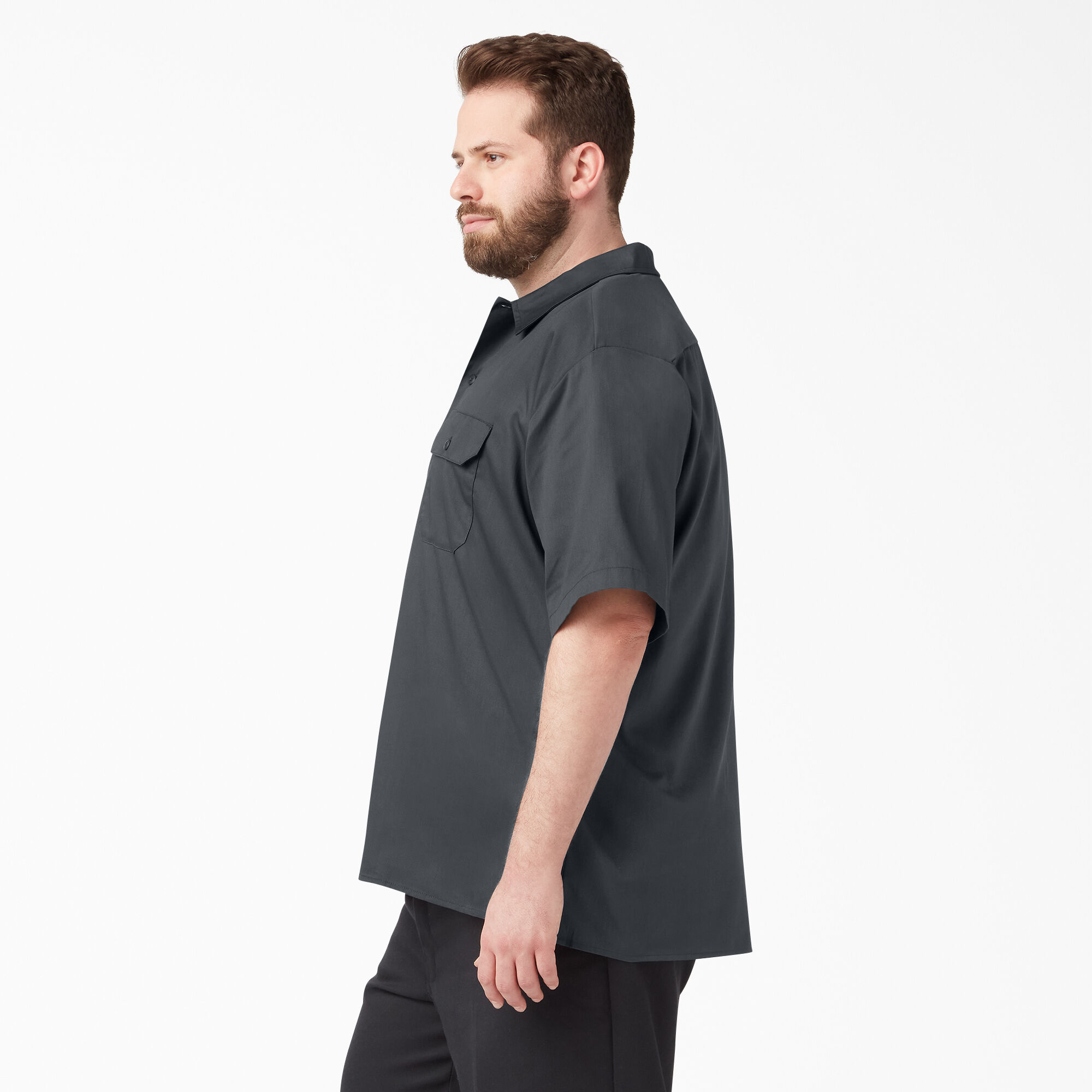 Flex Relaxed Fit Short Sleeve Twill Work Shirt Dickies Dickies US