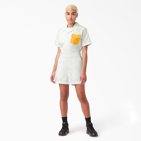 Women&#39;s Ripstop Shortalls - Rinsed Cloud &#40;R2C&#41;