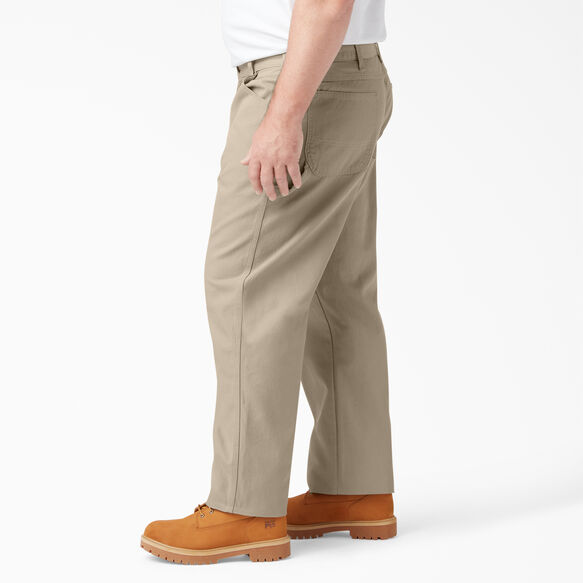 Relaxed Fit Heavyweight Duck Carpenter Pants - Rinsed Desert Sand &#40;RDS&#41;