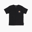 Dickies Skateboarding Regular Fit Chest Logo T-Shirt - Black &#40;KBK&#41;