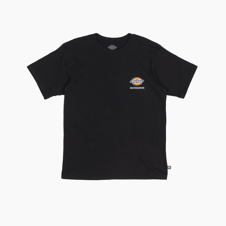 Dickies Skateboarding Regular Fit Chest Logo T-Shirt - Black &#40;KBK&#41;