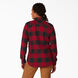 Women&#39;s Plaid Flannel Long Sleeve Shirt - Buffalo Aged Brick &#40;UP2&#41;
