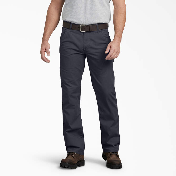 Regular Fit Ripstop Carpenter Pants - Rinsed Diesel Gray (RYG) image number 1