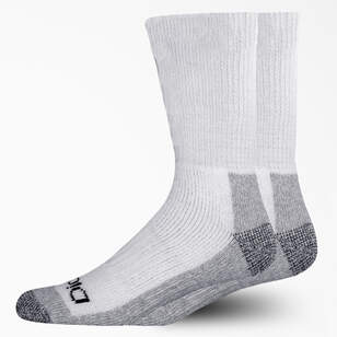 Steel Toe Crew Socks, Size 6-12, 2-Pack