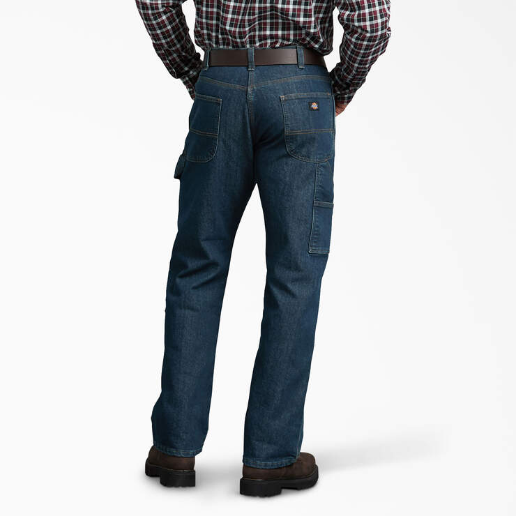 Relaxed Fit Carpenter Jeans - Heritage Tinted Khaki (THK) image number 2