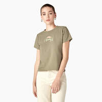 Women’s Twill Ranch Graphic T-Shirt - Imperial Green (IP)