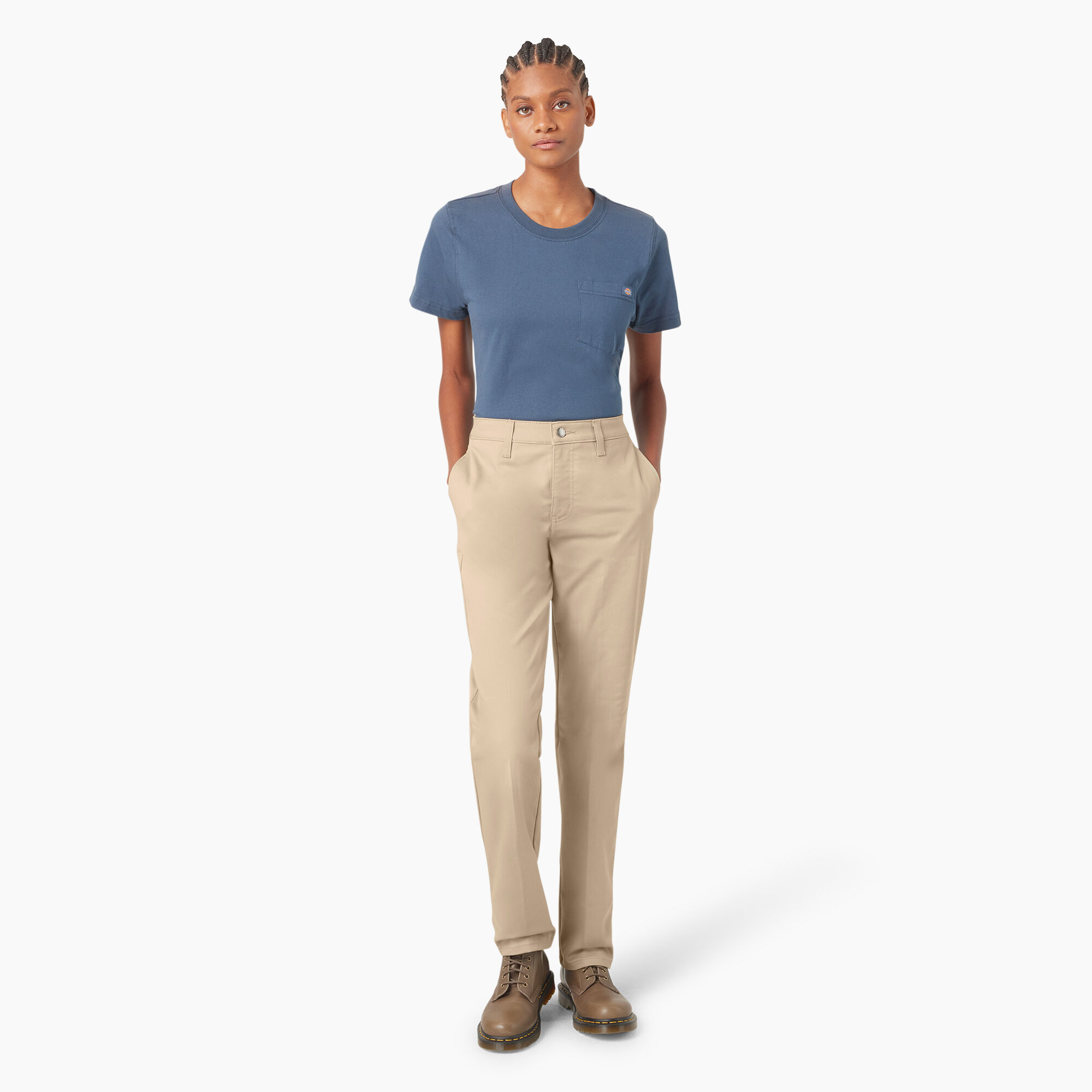 Women's SUPER FLEX Straight Leg Work Pants - Dickies US