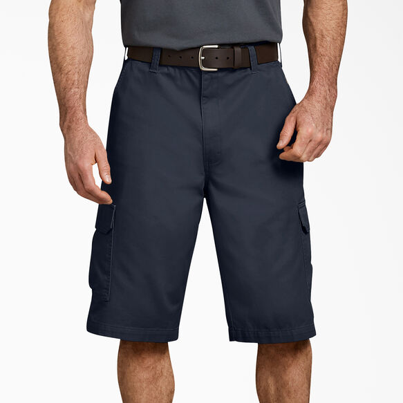 Loose Fit Work Shorts, 13&quot; - Rinsed Dark Navy &#40;RDN&#41;