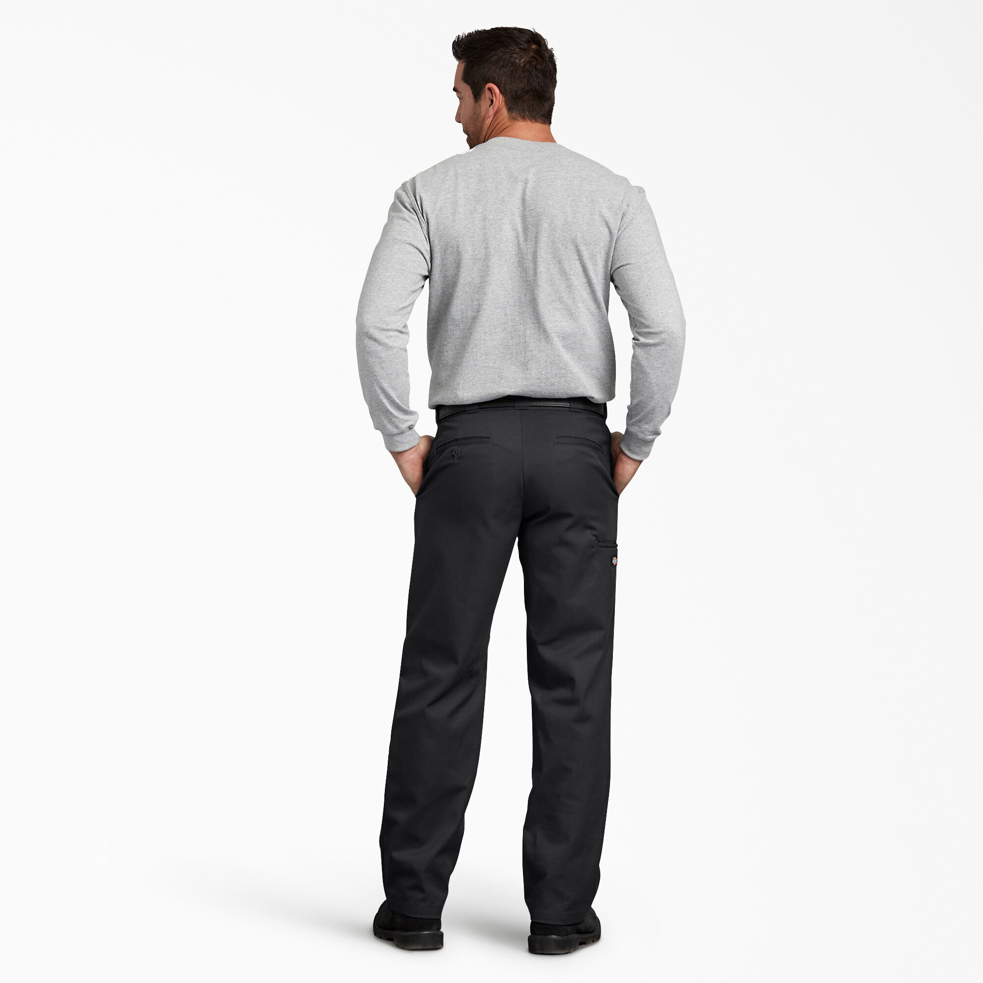 Flex Regular Straight Fit Double Knee Work Pants | Men's