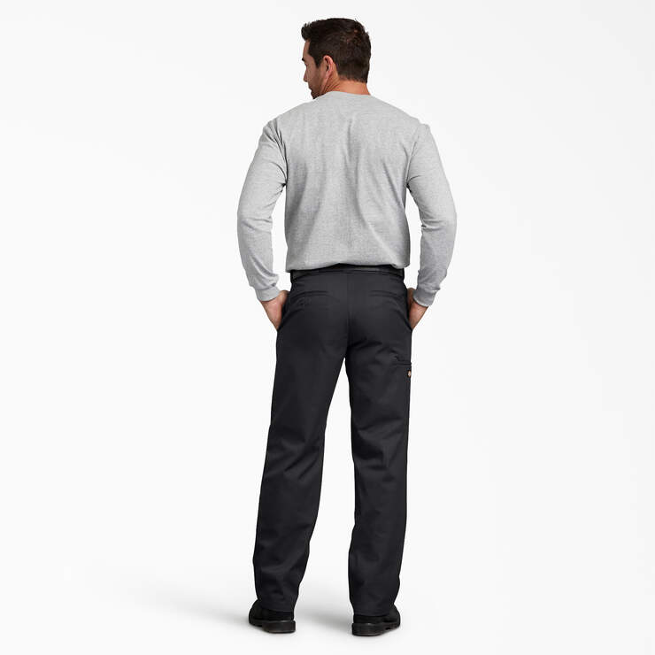 FLEX Regular Fit Double Knee Work Pants - Black (BK) image number 5