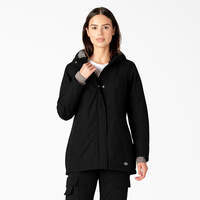 Women’s Insulated Waterproof Jacket - Black (BKX)