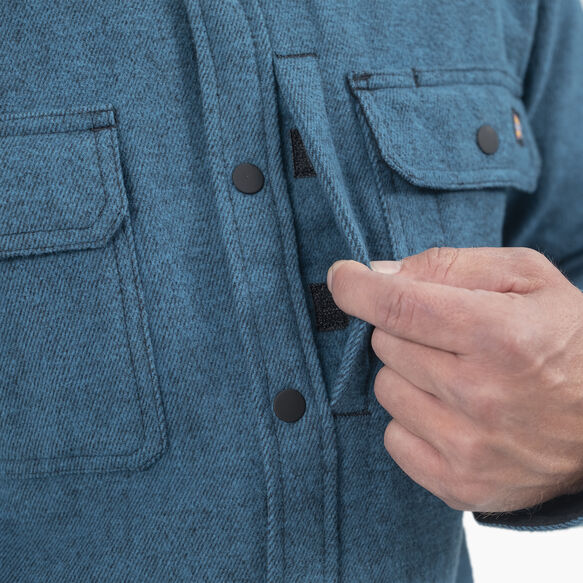 Heavyweight Brawny Flannel Shirt - Southern Fall w/ Black &#40;B1A&#41;