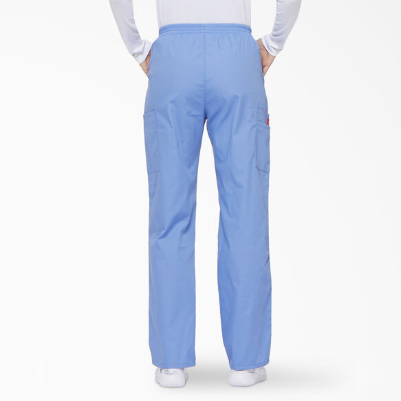 Women&#39;s EDS Signature Tapered Leg Cargo Scrub Pants - Ceil Blue &#40;CBL&#41;