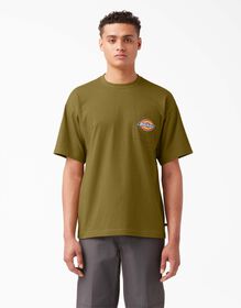 Chest Logo Pocket T-Shirt - Green Moss &#40;G2M&#41;