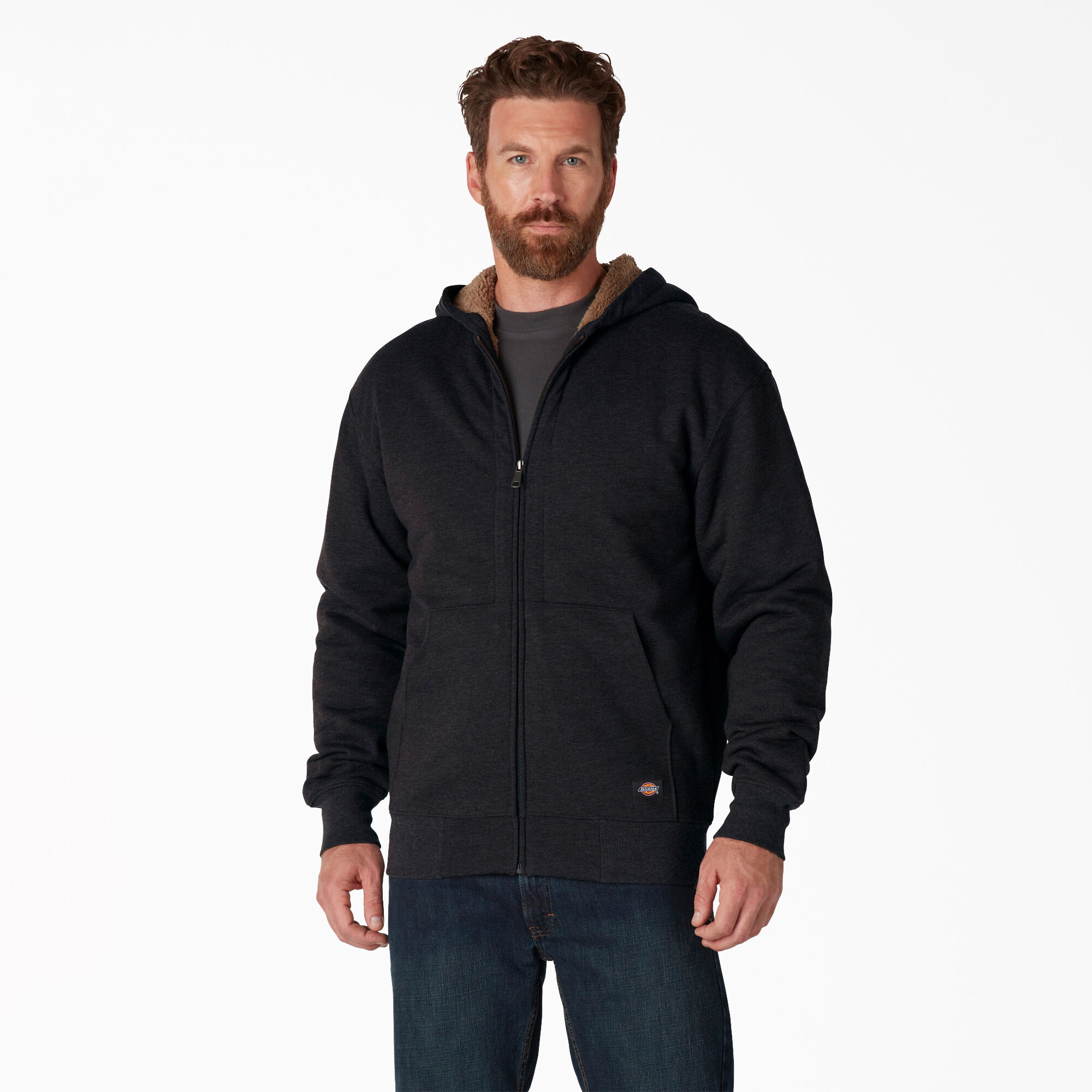 Dickies redwood zipped hoodie cheap